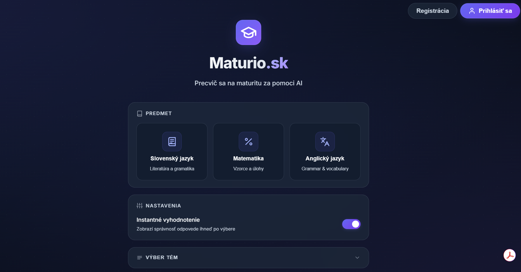 Maturio.sk